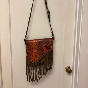 Fringe purse